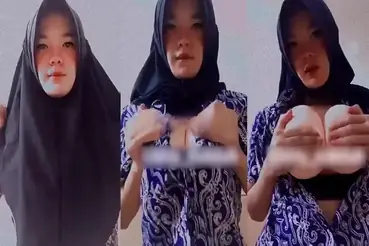 Bokep Indo Ukhty Nabilah Hijab Toge Remas Toket